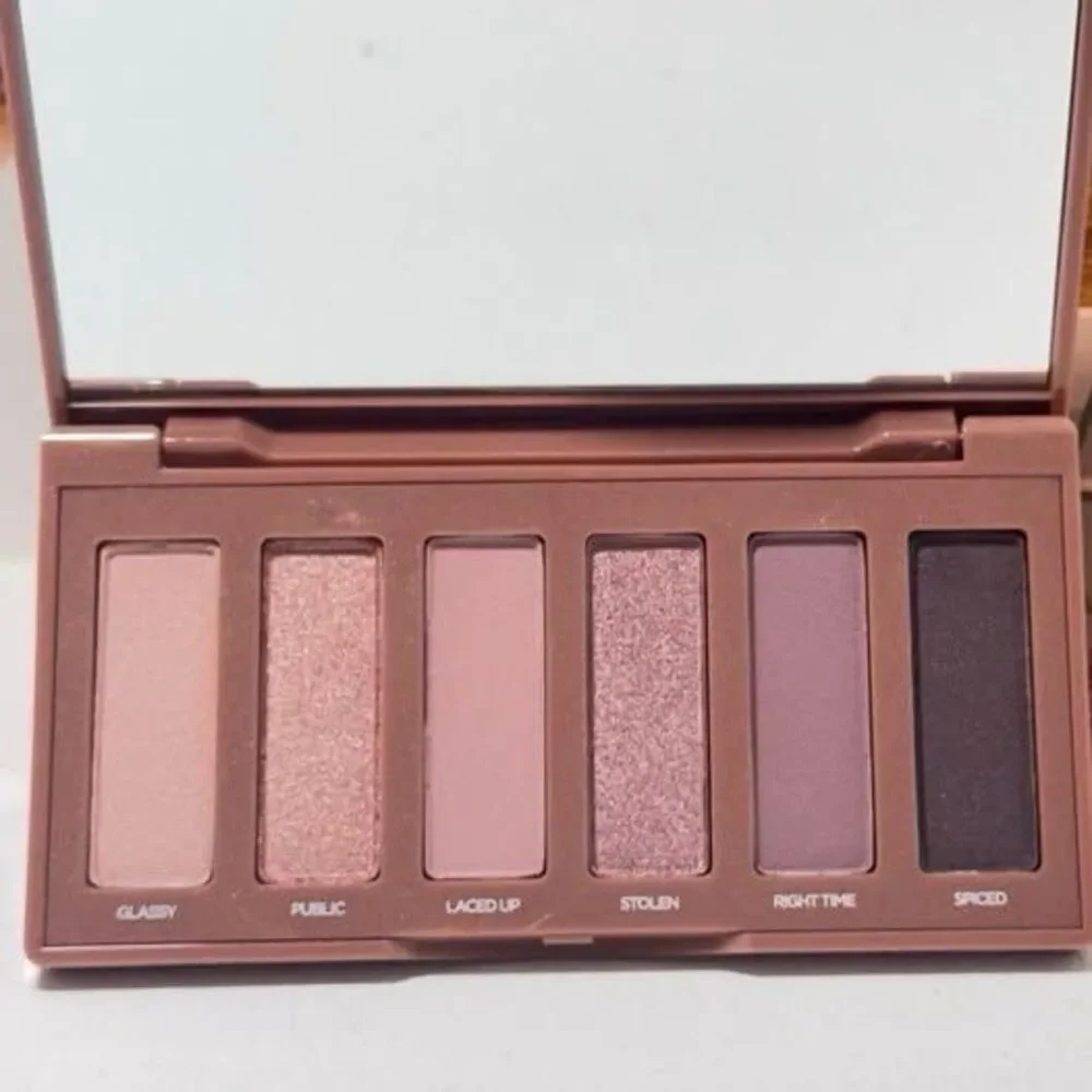 New Urban Decay Naked 3 MINI Eyeshadow Palette neutral Pink shimmer